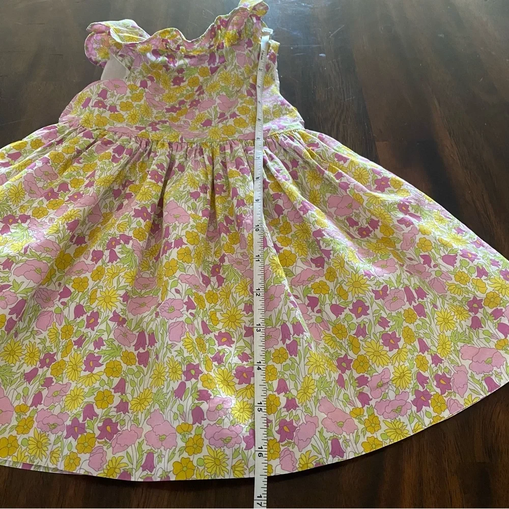 Jacadi Liberty Fabric Floral Kids Dress